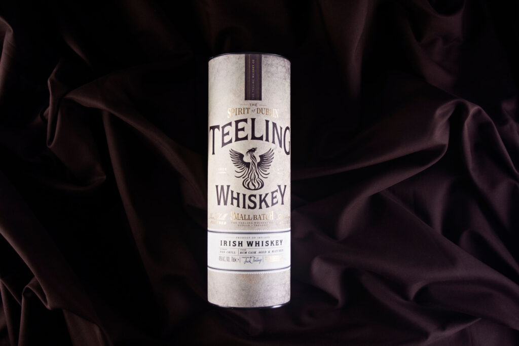 Teeling whiskey packaging