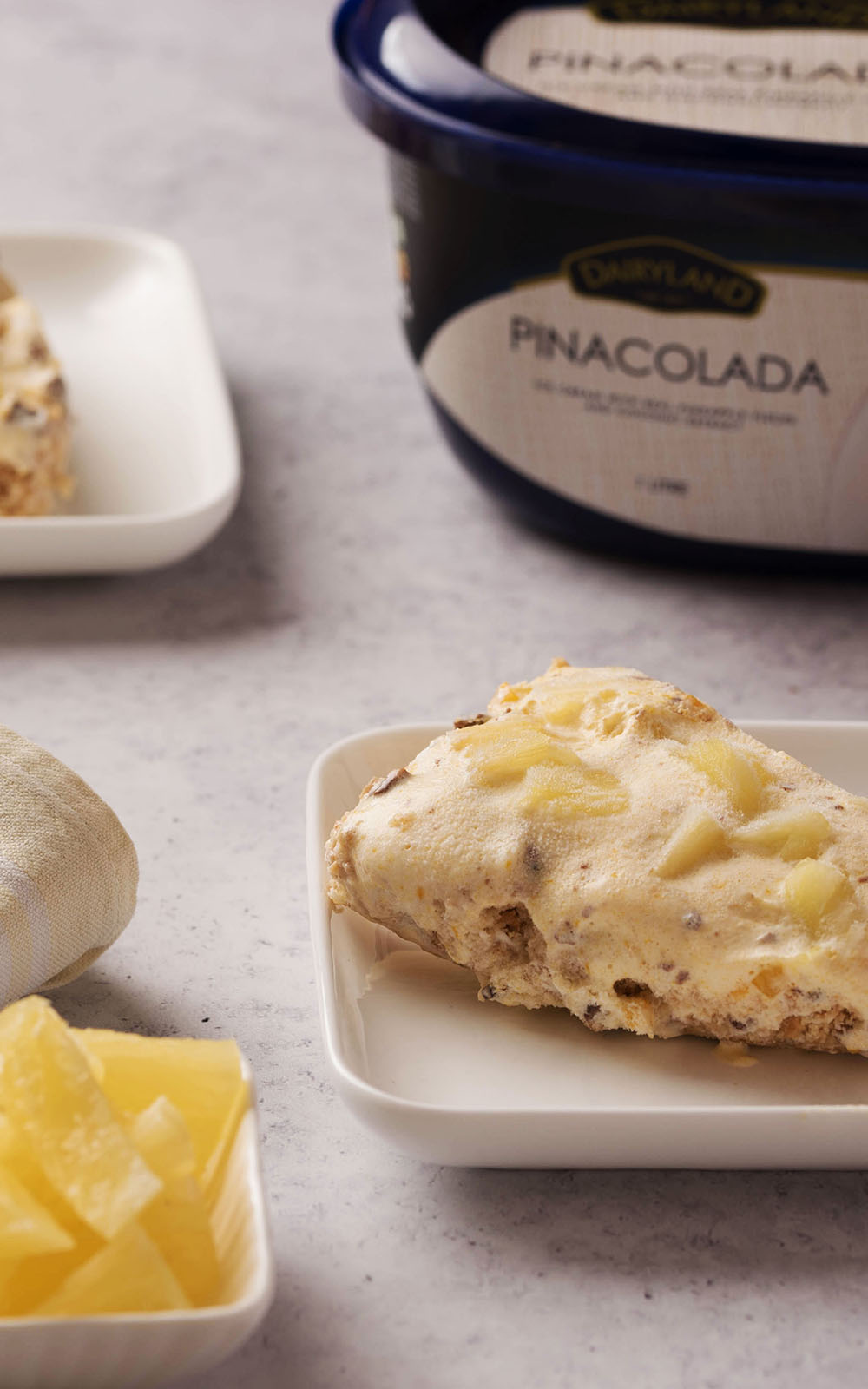 Dairyland Pinacolada ice cream
