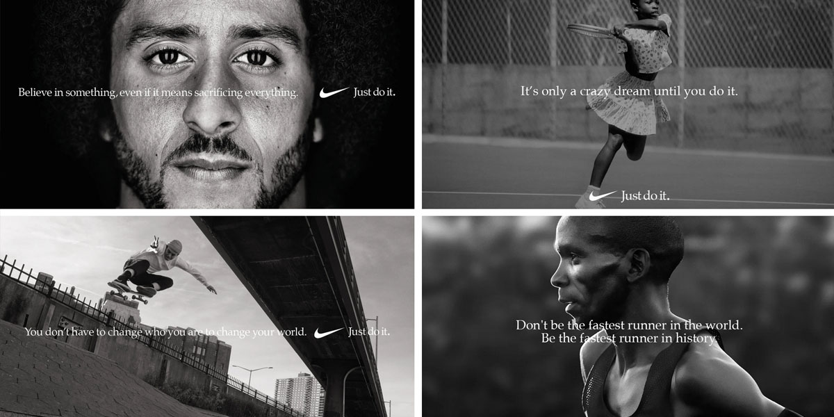Portraits of Nike athletes